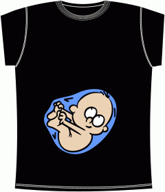 Прикольные футболки: Baby Black